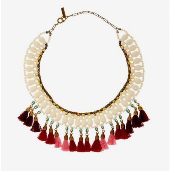 Isabel Marant - Mild Tassel & Bead Collar Necklace - Picture 1 of 3